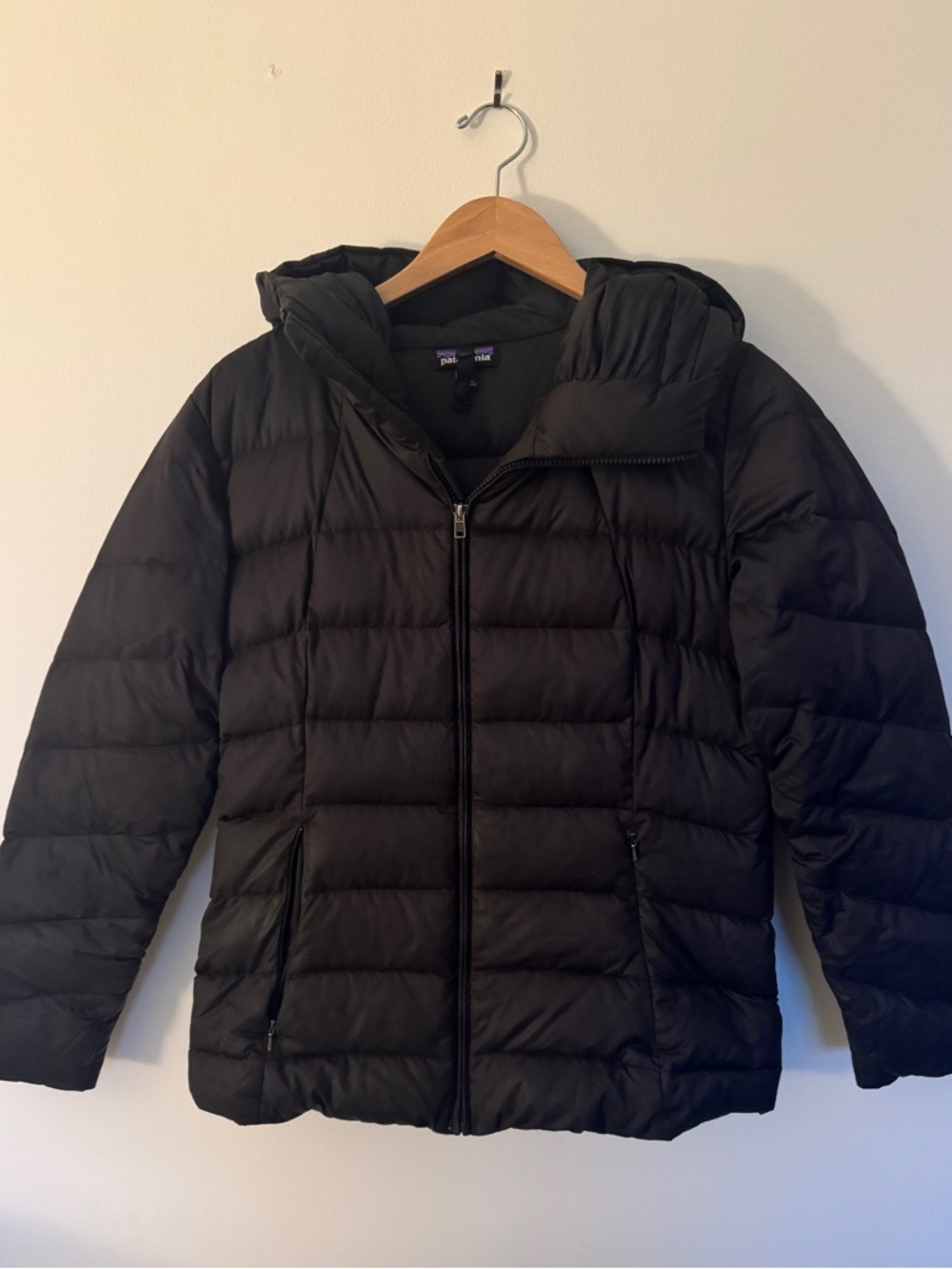 Patagonia Women’s Silent Down Jacket with Stowable Hood